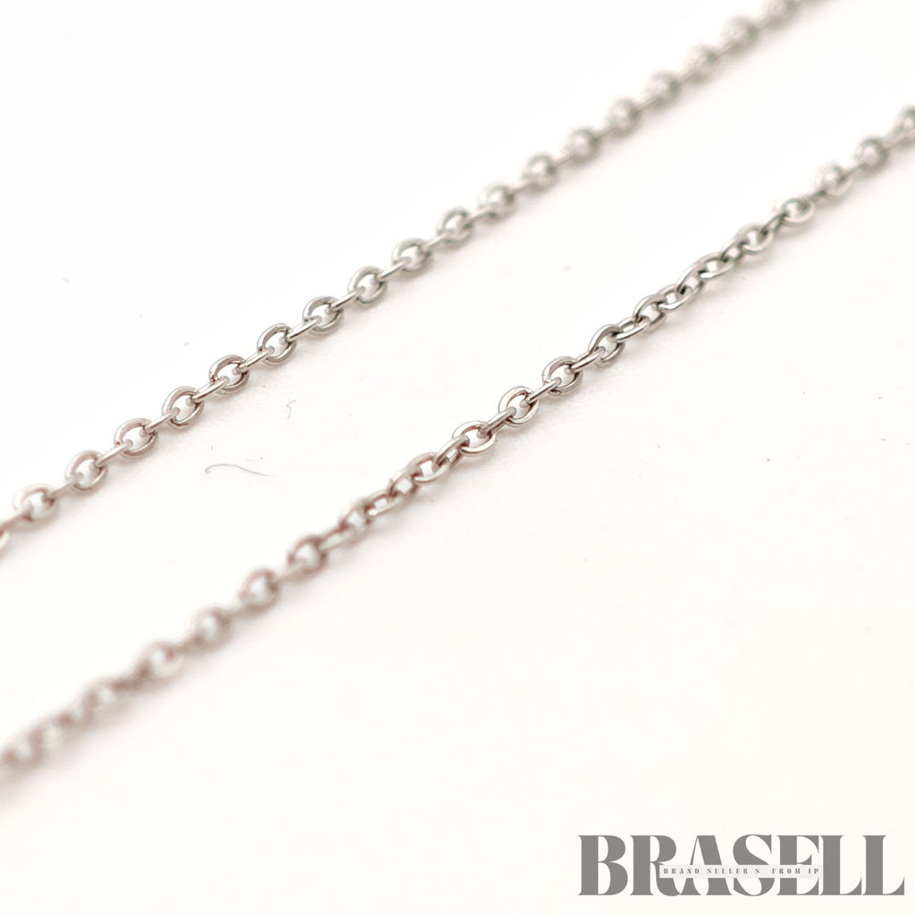 Tiffany & Co. Elsa Peretti Bean Necklace Sterling 47cm【ImportFeeFREE】