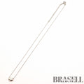 Tiffany & Co. Elsa Peretti Bean Necklace Sterling 47cm【ImportFeeFREE】
