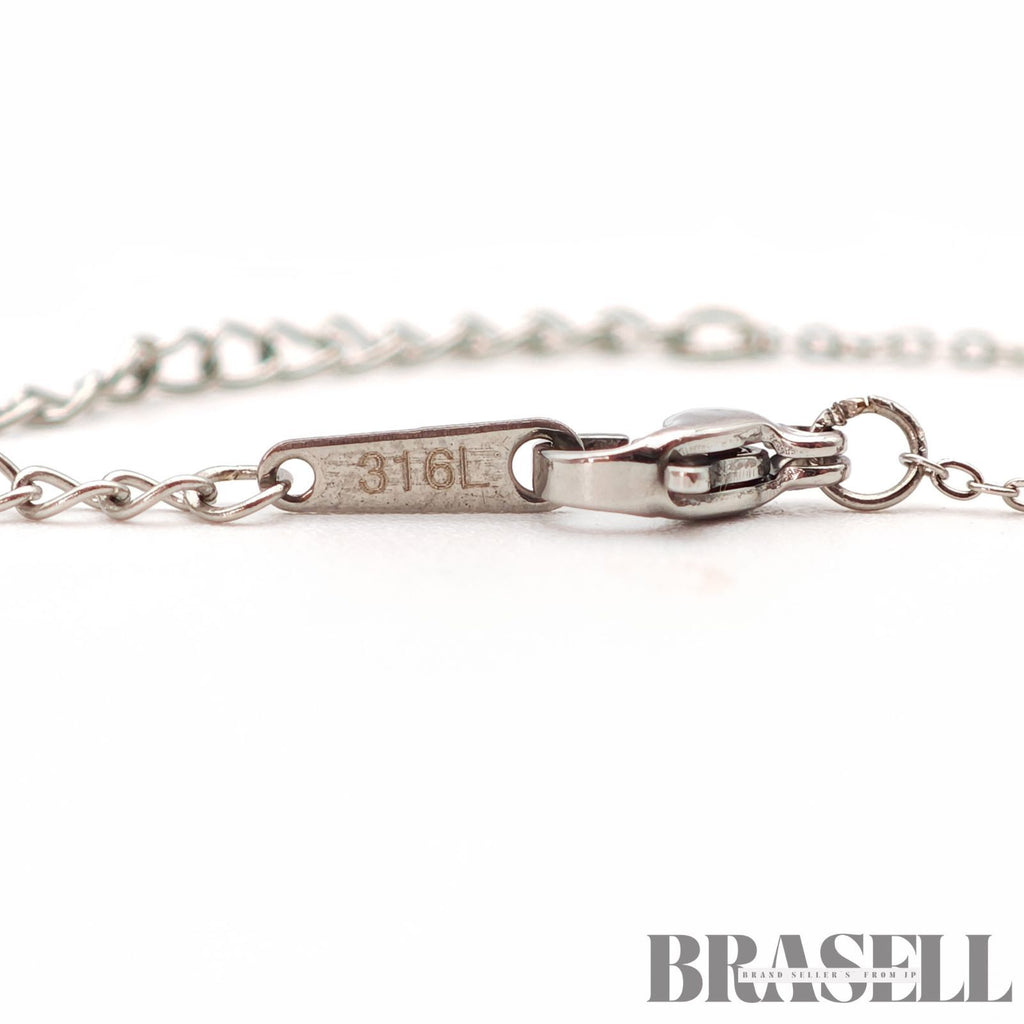Tiffany & Co. Elsa Peretti Bean Necklace Sterling 47cm【ImportFeeFREE】