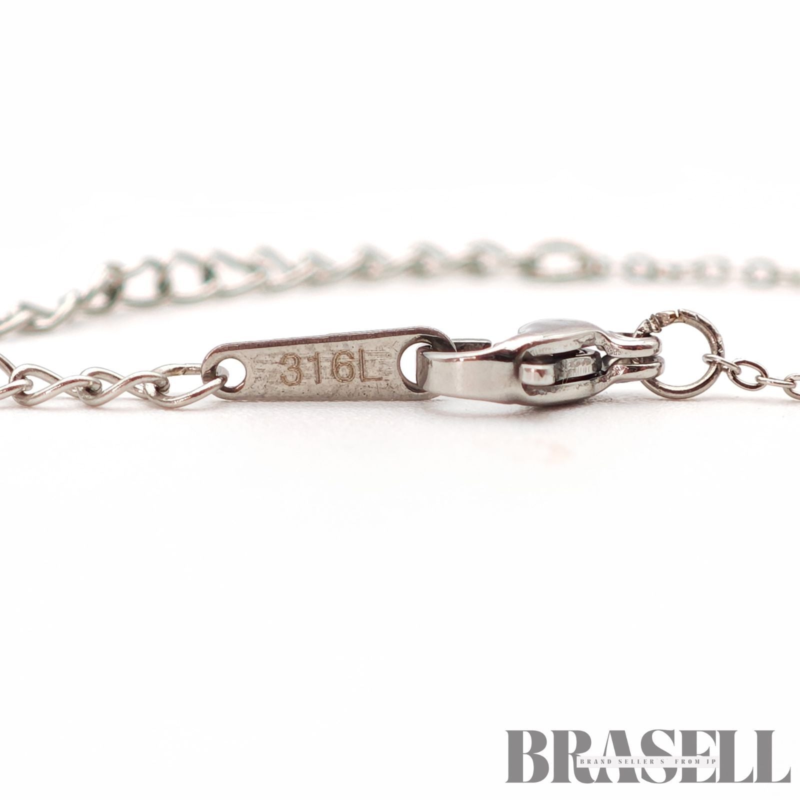 Tiffany & Co. Elsa Peretti Bean Necklace Sterling 47cm【ImportFeeFREE】