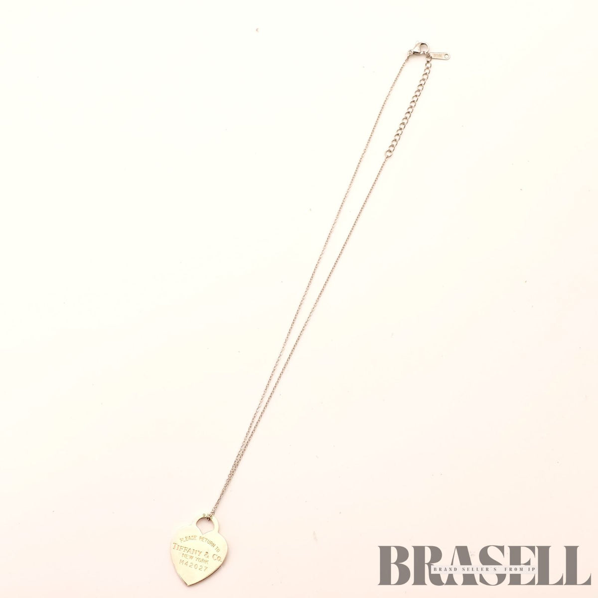 Tiffany & Co. Return to Tiffany Heart Tag Necklace Sterling【ImportFeeFREE】