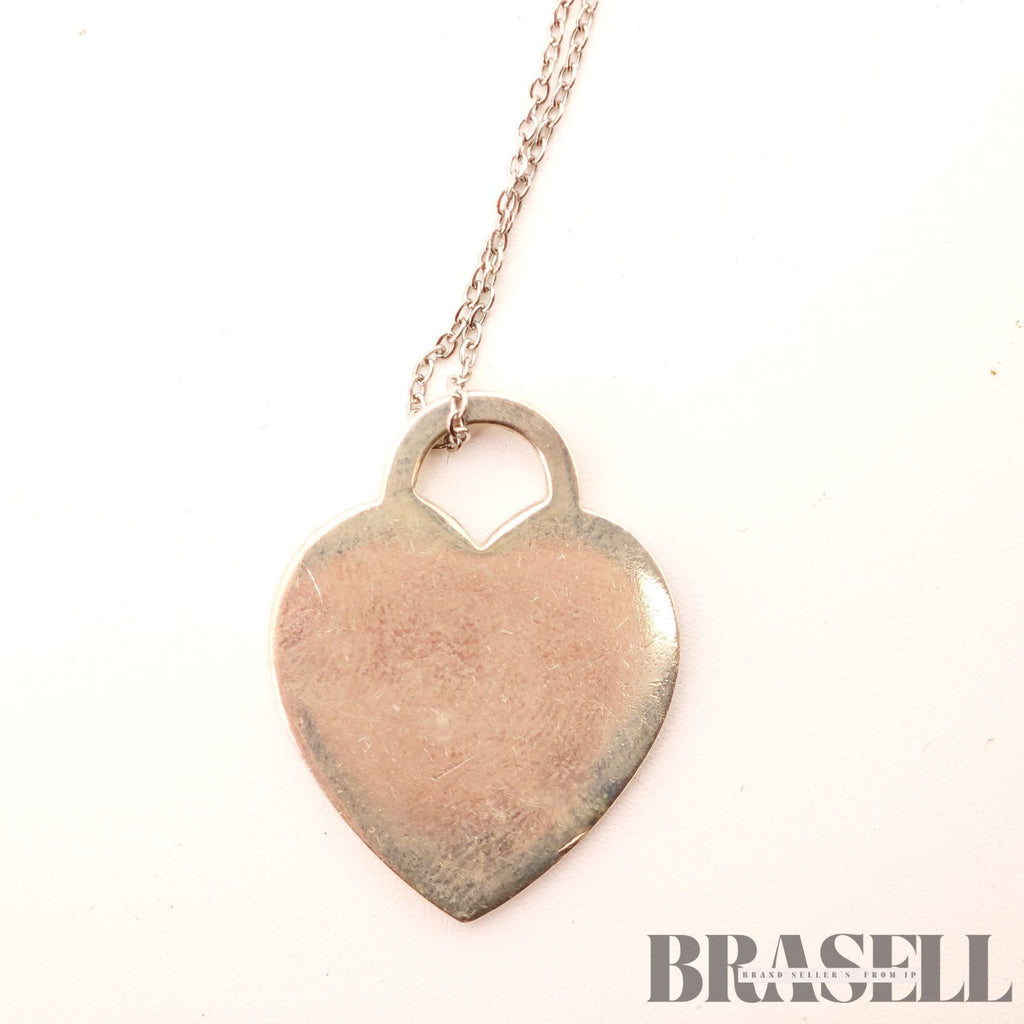 Tiffany & Co. Return to Tiffany Heart Tag Necklace Sterling【ImportFeeFREE】