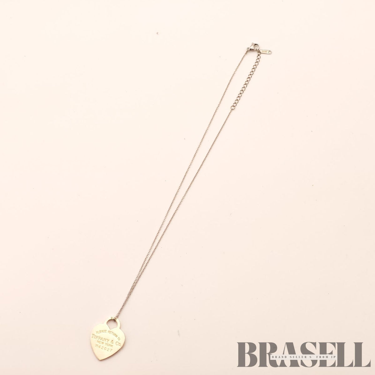 Tiffany & Co. Return to Tiffany Heart Tag Necklace Sterling【ImportFeeFREE】