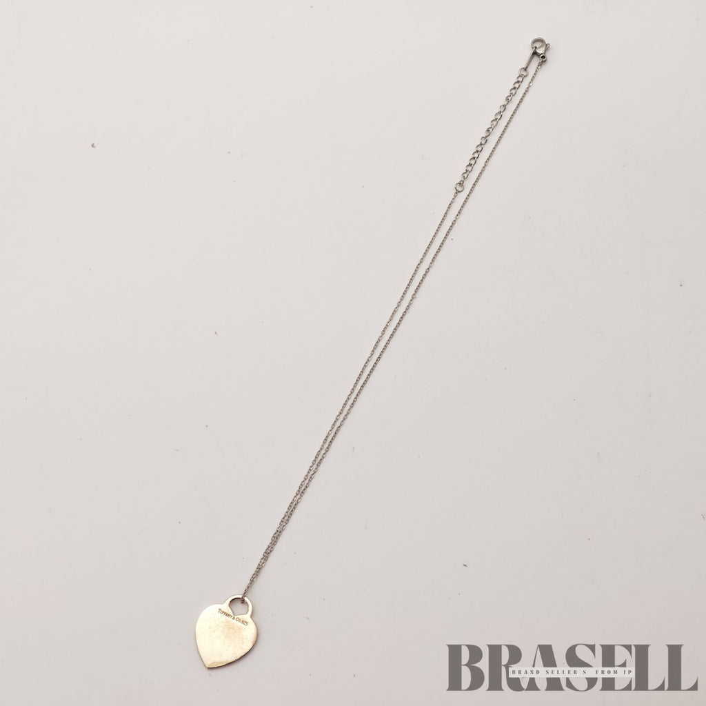 Tiffany & Co. Return to Tiffany Heart Tag Necklace Sterling【ImportFeeFREE】