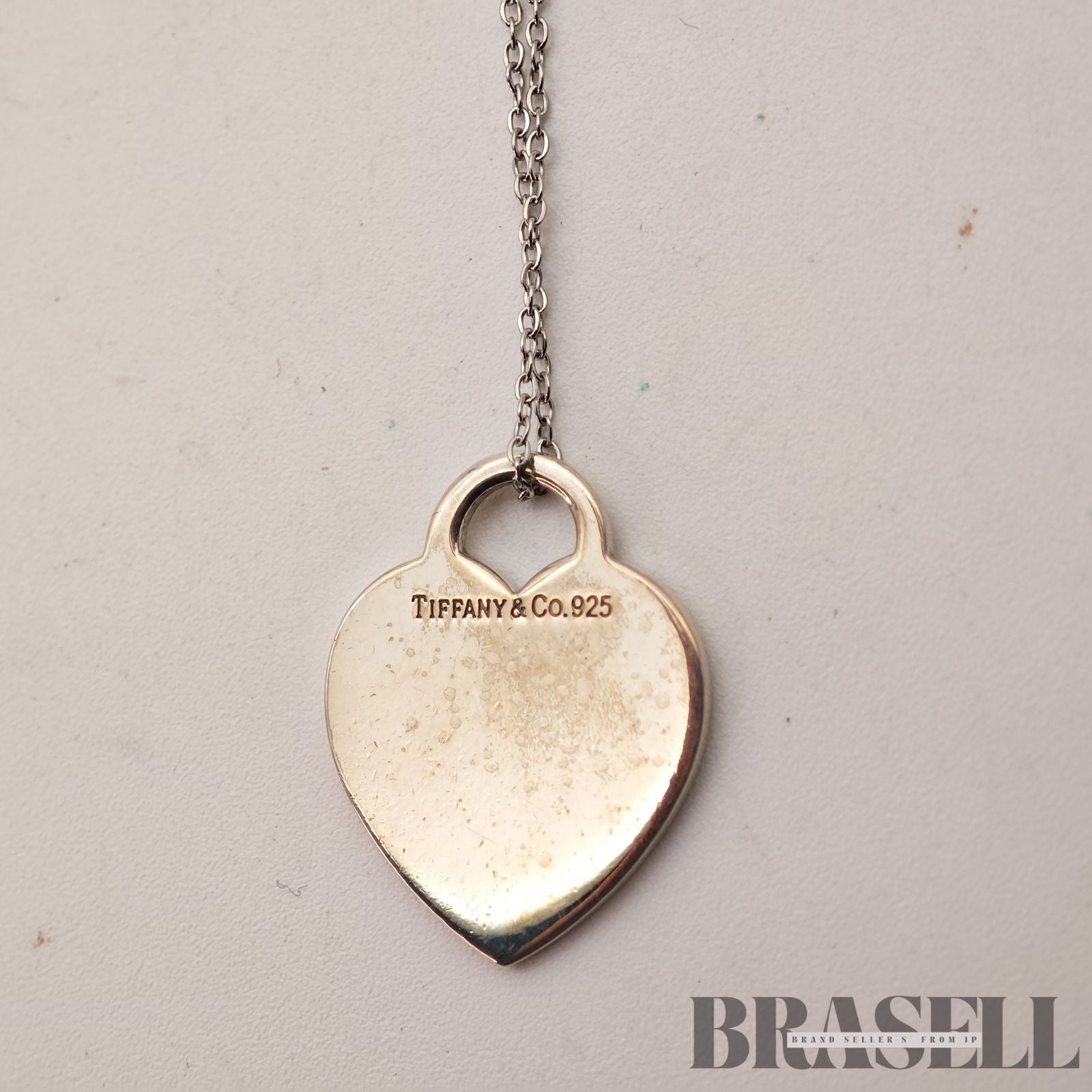 Tiffany & Co. Return to Tiffany Heart Tag Necklace Sterling【ImportFeeFREE】