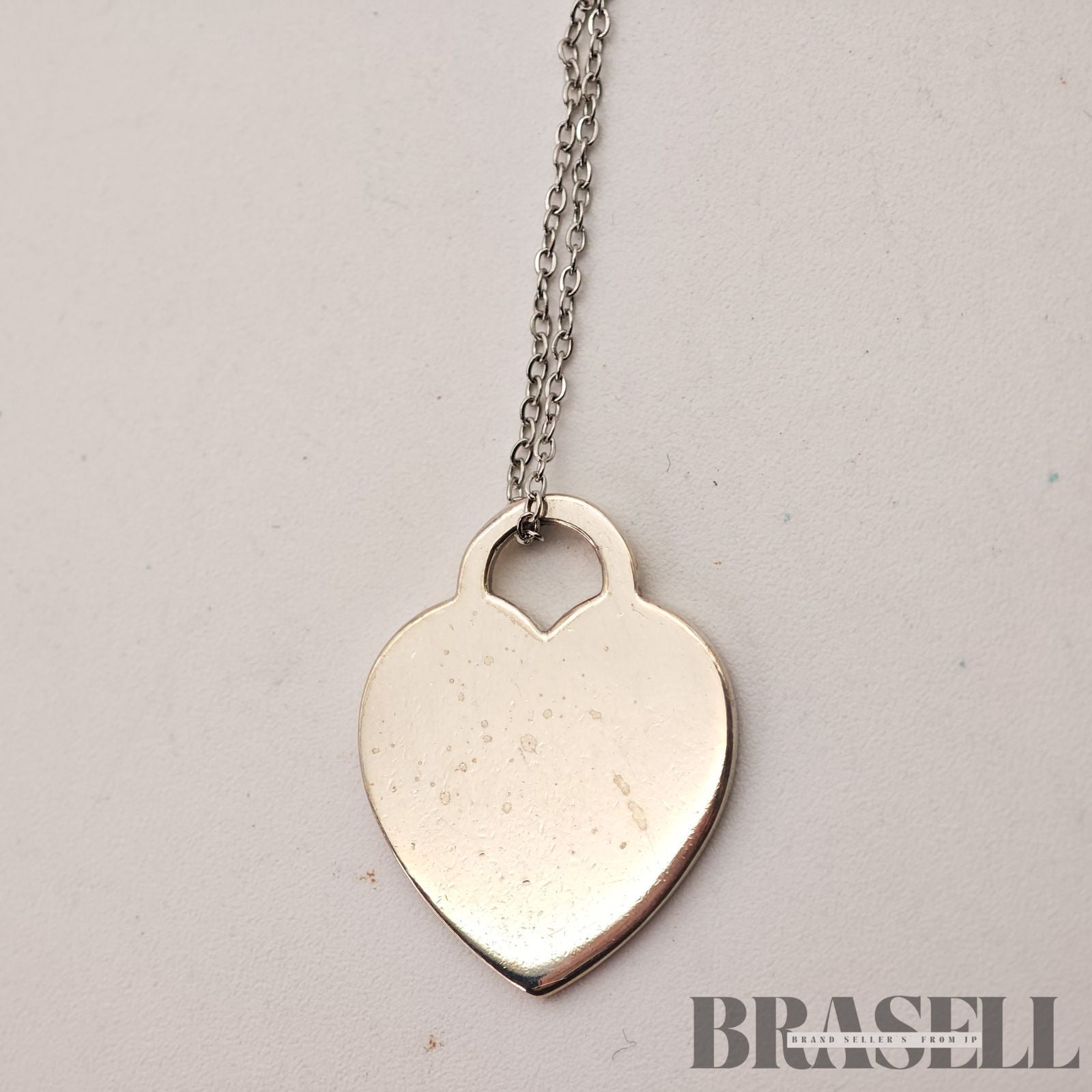 Tiffany & Co. Return to Tiffany Heart Tag Necklace Sterling【ImportFeeFREE】