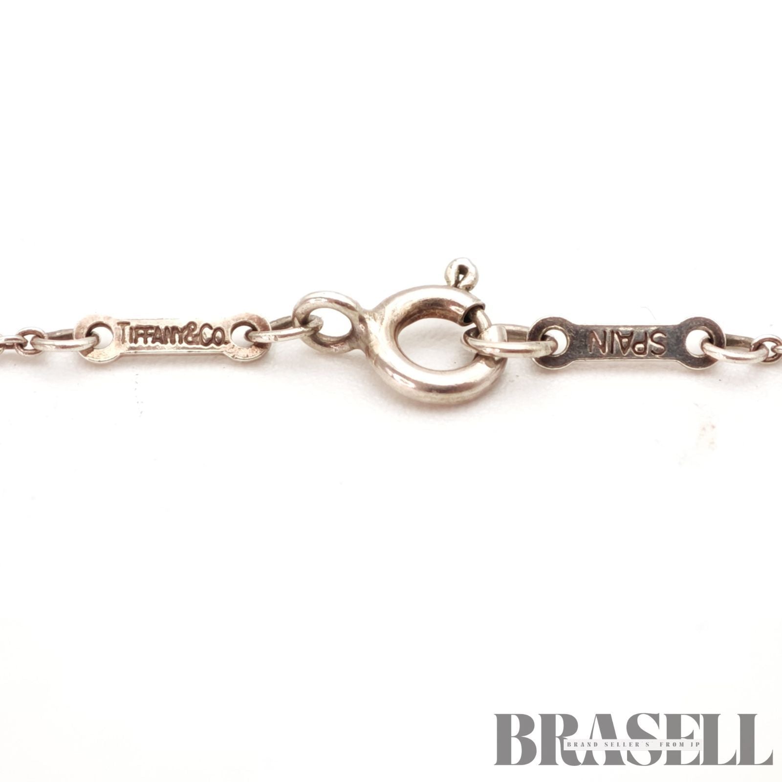 Tiffany & Co. Open Heart Necklace Sterling Silver 【ImportFeeFREE】