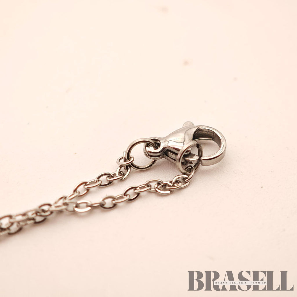 Tiffany & Co. Open Heart Necklace Sterling Necklace 45.5cm【ImportFeeFREE】