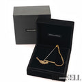 Dolce & Gabbana Jewel Gun Brooch Gold Tone Pin Badge 【ImportFeeFREE】
