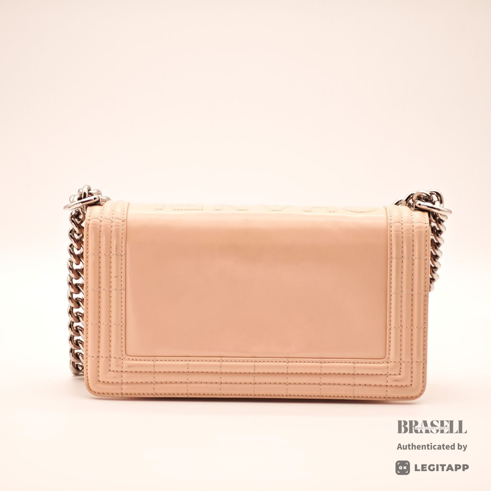 CHANEL Chanel Boy Chanel Flap Bag Beige Women's Guarantee Card【ImportFeeFREE】