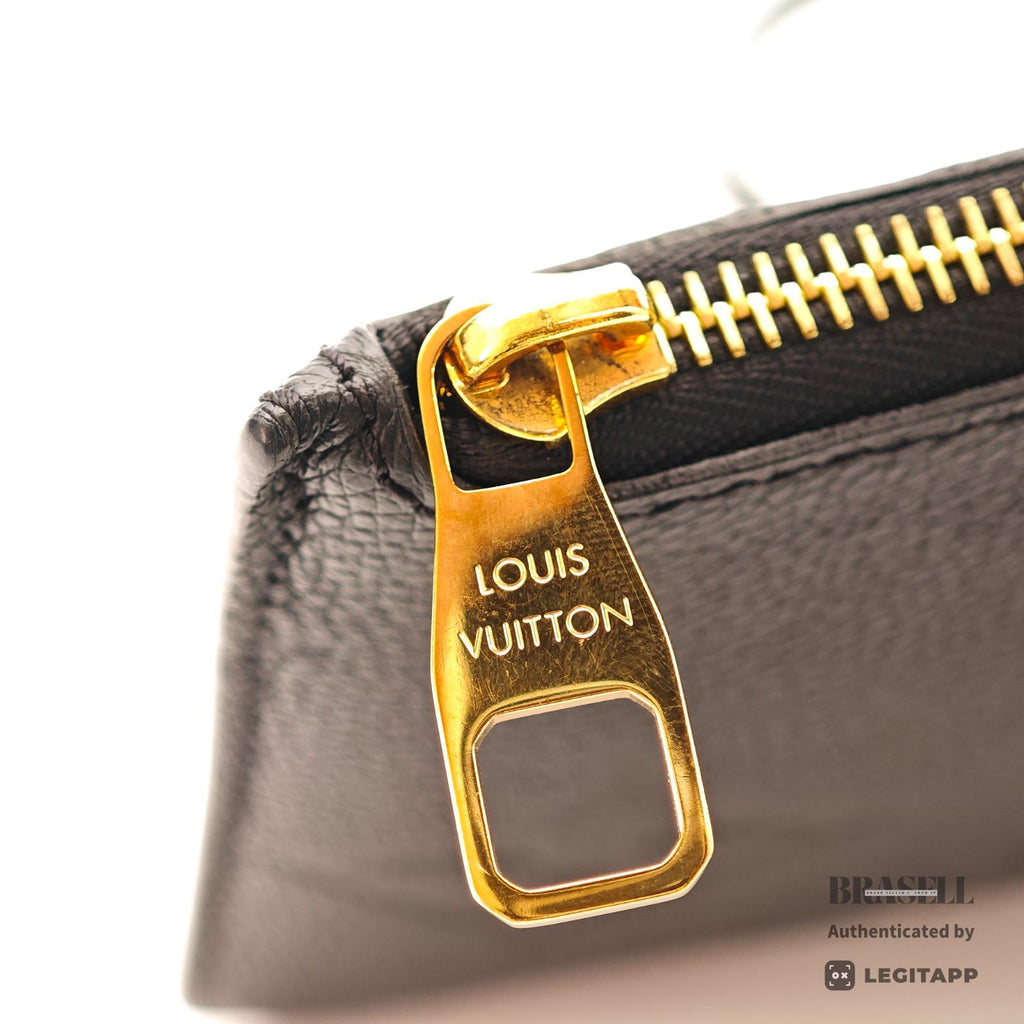 LOUIS VUITTON Monogram Empreinte Neverfull MM M45685 Tote Black【ImportFeeFREE】
