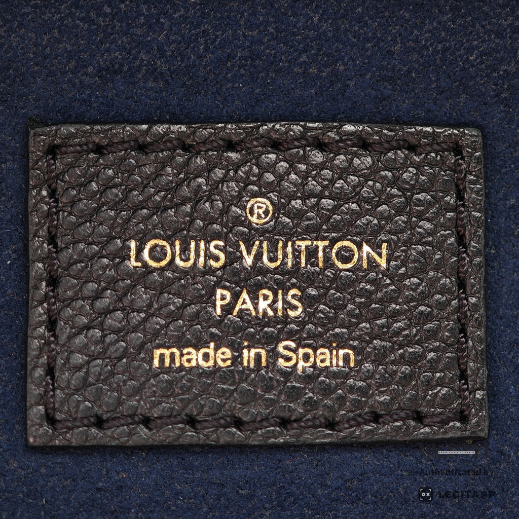 LOUIS VUITTON Monogram Empreinte Neverfull MM M45685 Tote Black【ImportFeeFREE】