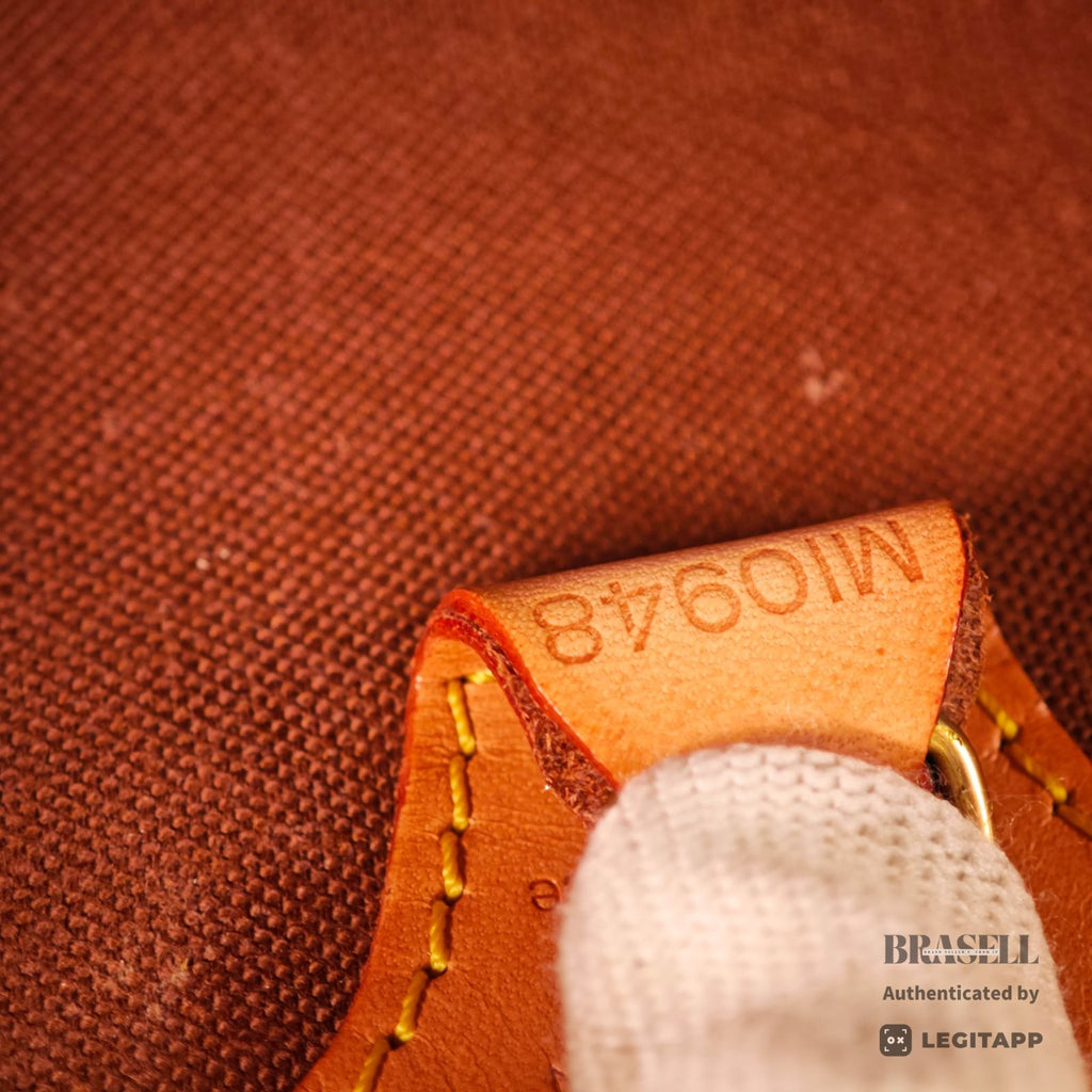 LOUIS VUITTON Monogram Ellipse PM M51127 Handbag Brown Padlock【ImportFeeFREE】