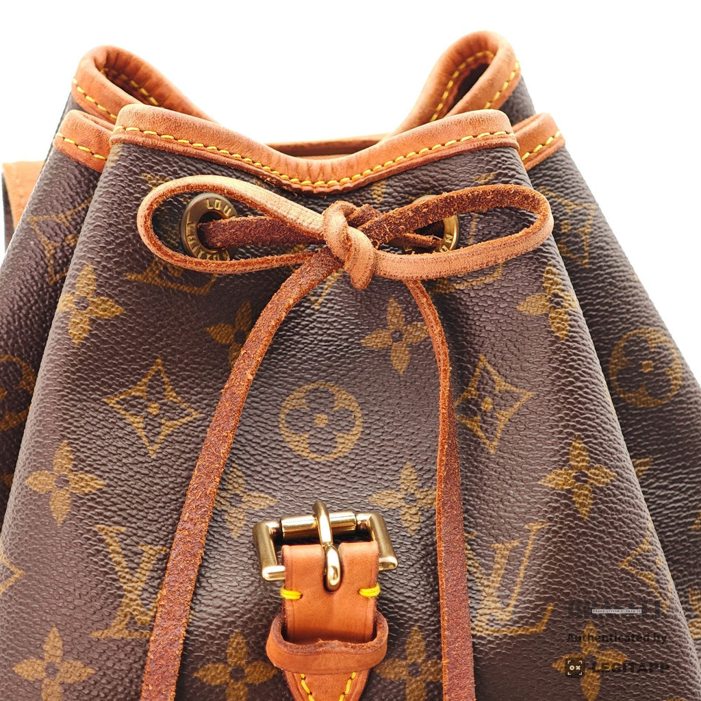 LOUIS VUITTON Monogram Montsouris MM M51136 Backpack Brown【ImportFeeFREE】