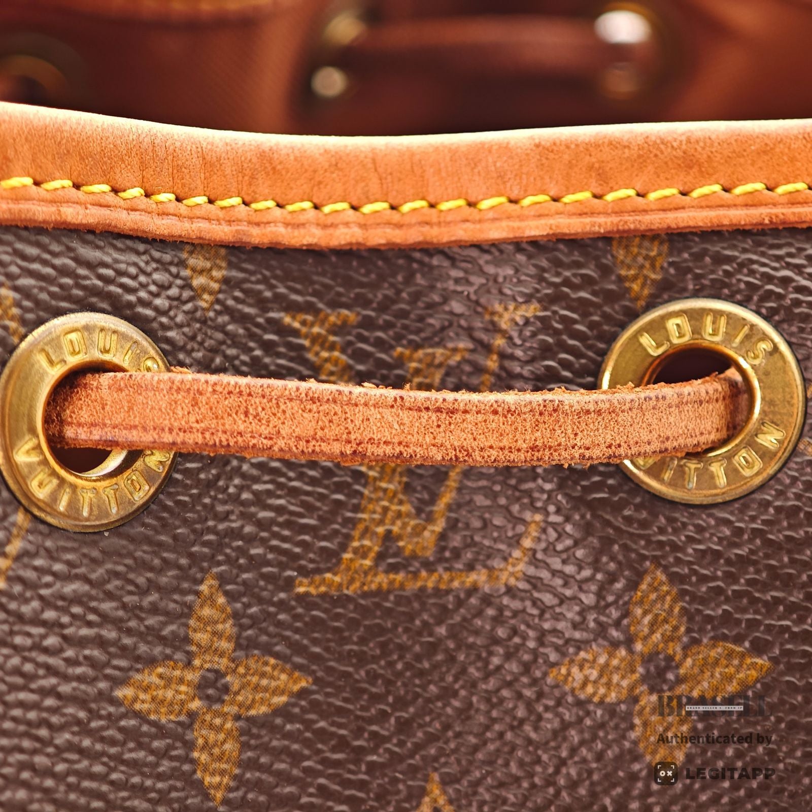 LOUIS VUITTON Monogram Montsouris MM M51136 Backpack Brown【ImportFeeFREE】