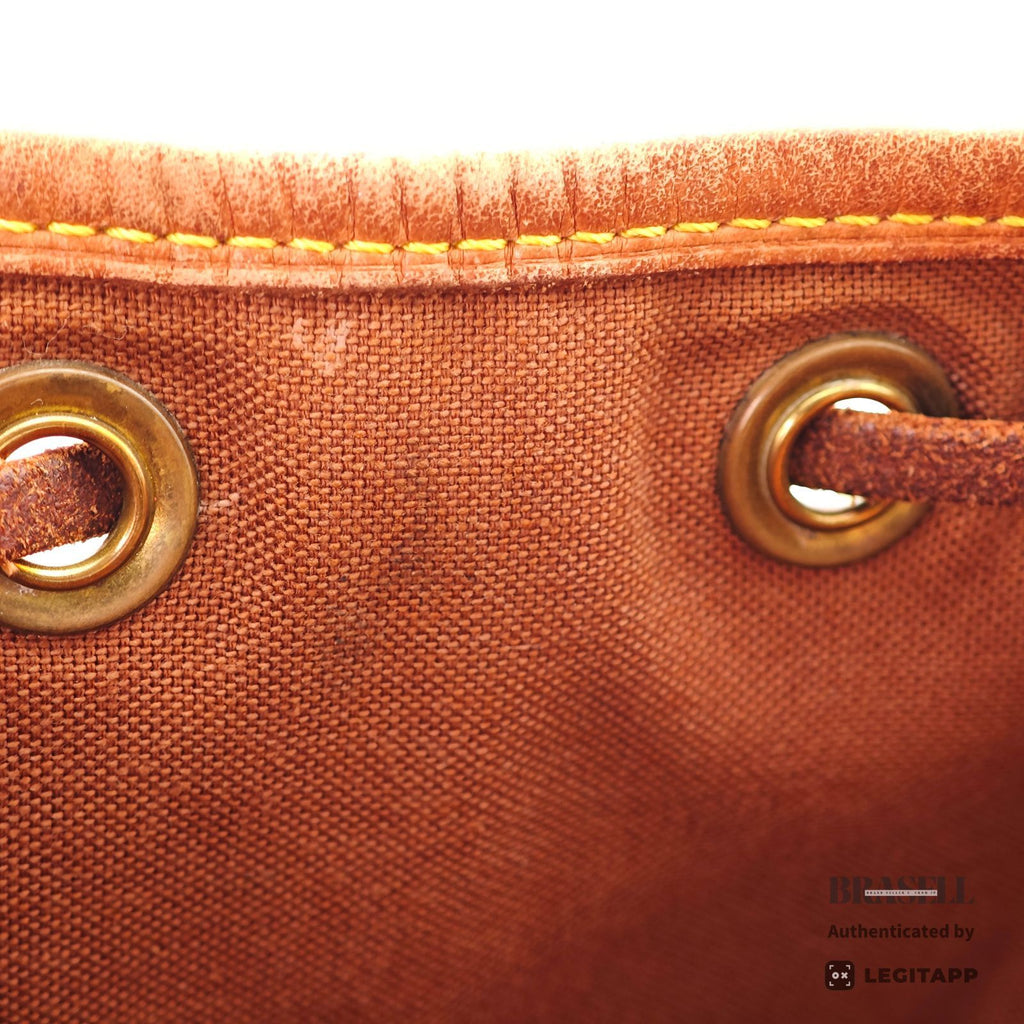LOUIS VUITTON Monogram Montsouris MM M51136 Backpack Brown【ImportFeeFREE】