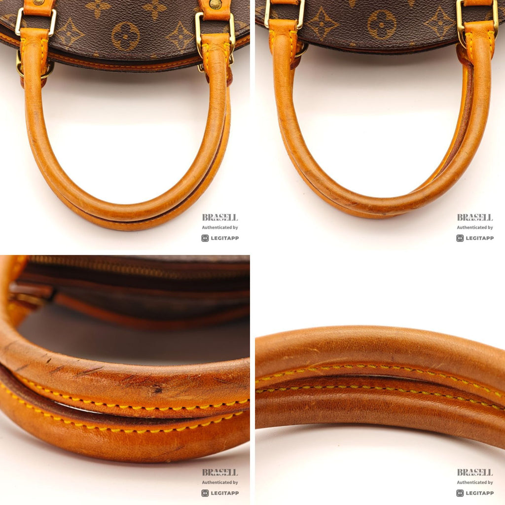 LOUIS VUITTON Monogram Ellipse MM M51126 Handbag Brown【ImportFeeFREE】