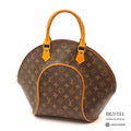 LOUIS VUITTON Monogram Ellipse MM M51126 Handbag Brown【ImportFeeFREE】