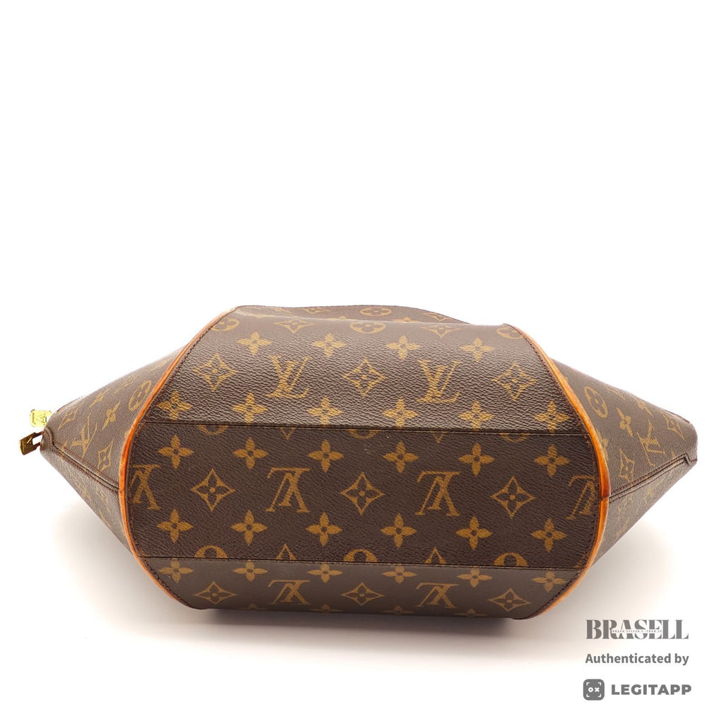 LOUIS VUITTON Monogram Ellipse MM M51126 Handbag Brown【ImportFeeFREE】