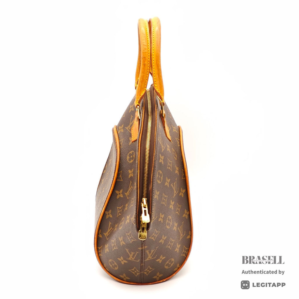 LOUIS VUITTON Monogram Ellipse MM M51126 Handbag Brown【ImportFeeFREE】
