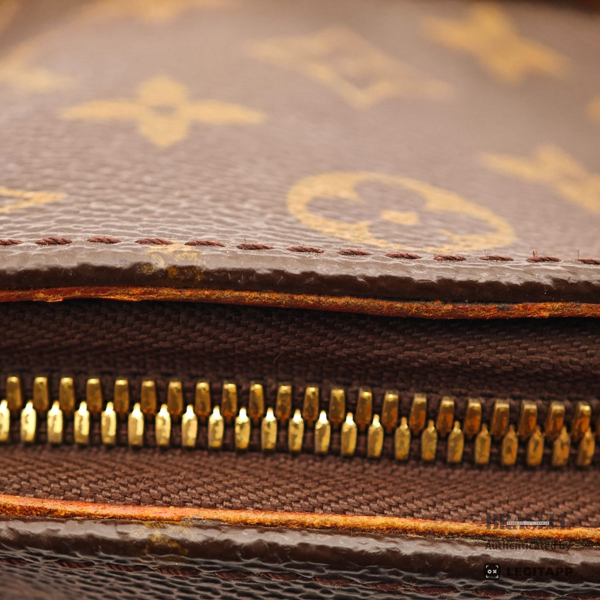 LOUIS VUITTON Monogram Ellipse MM M51126 Handbag Brown【ImportFeeFREE】