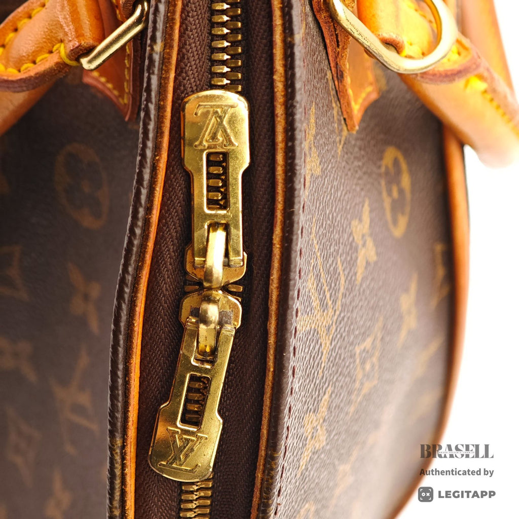 LOUIS VUITTON Monogram Ellipse MM M51126 Handbag Brown【ImportFeeFREE】