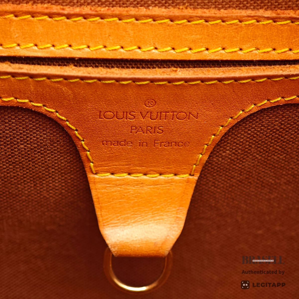 LOUIS VUITTON Monogram Ellipse MM M51126 Handbag Brown【ImportFeeFREE】