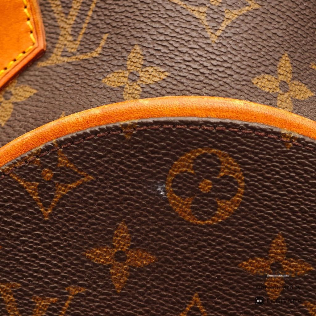 LOUIS VUITTON Monogram Ellipse MM M51126 Handbag Brown【ImportFeeFREE】