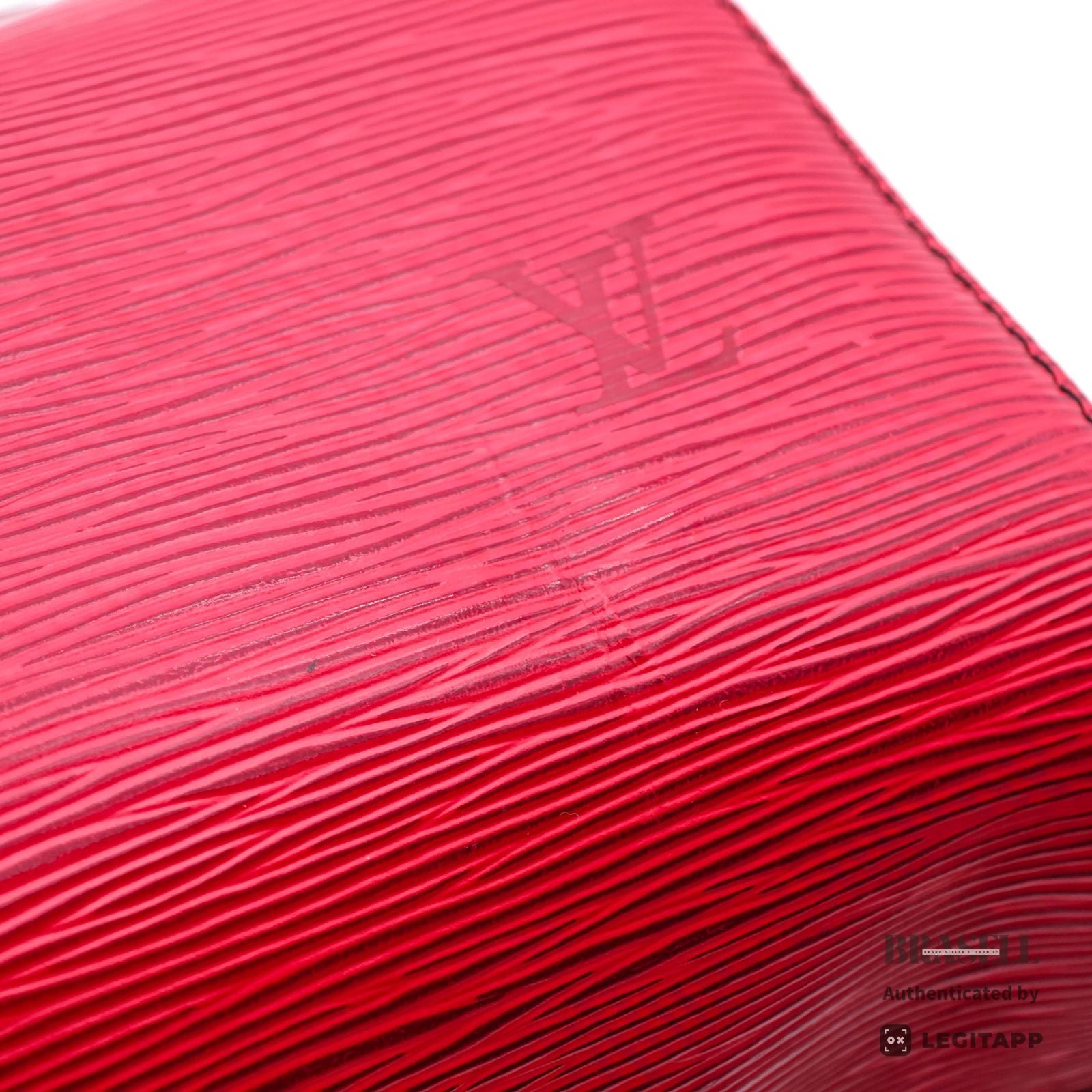 LOUIS VUITTON Epi Speedy 25 M43017 Handbag Red Padlock & Key【ImportFeeFREE】