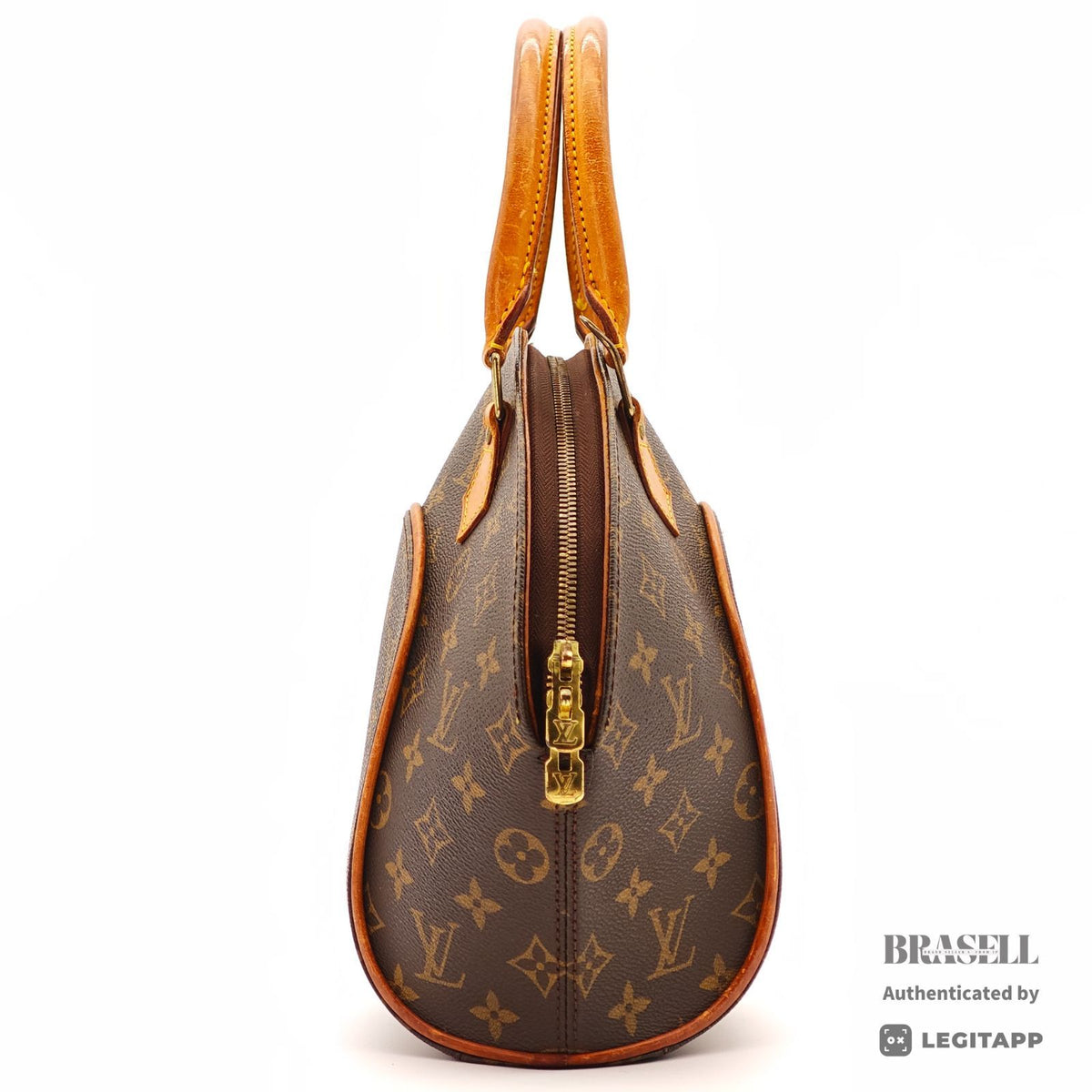 LOUIS VUITTON Ellipse PM M51127 Bag Handbag Brown Padlock Key 【ImportFeeFREE】