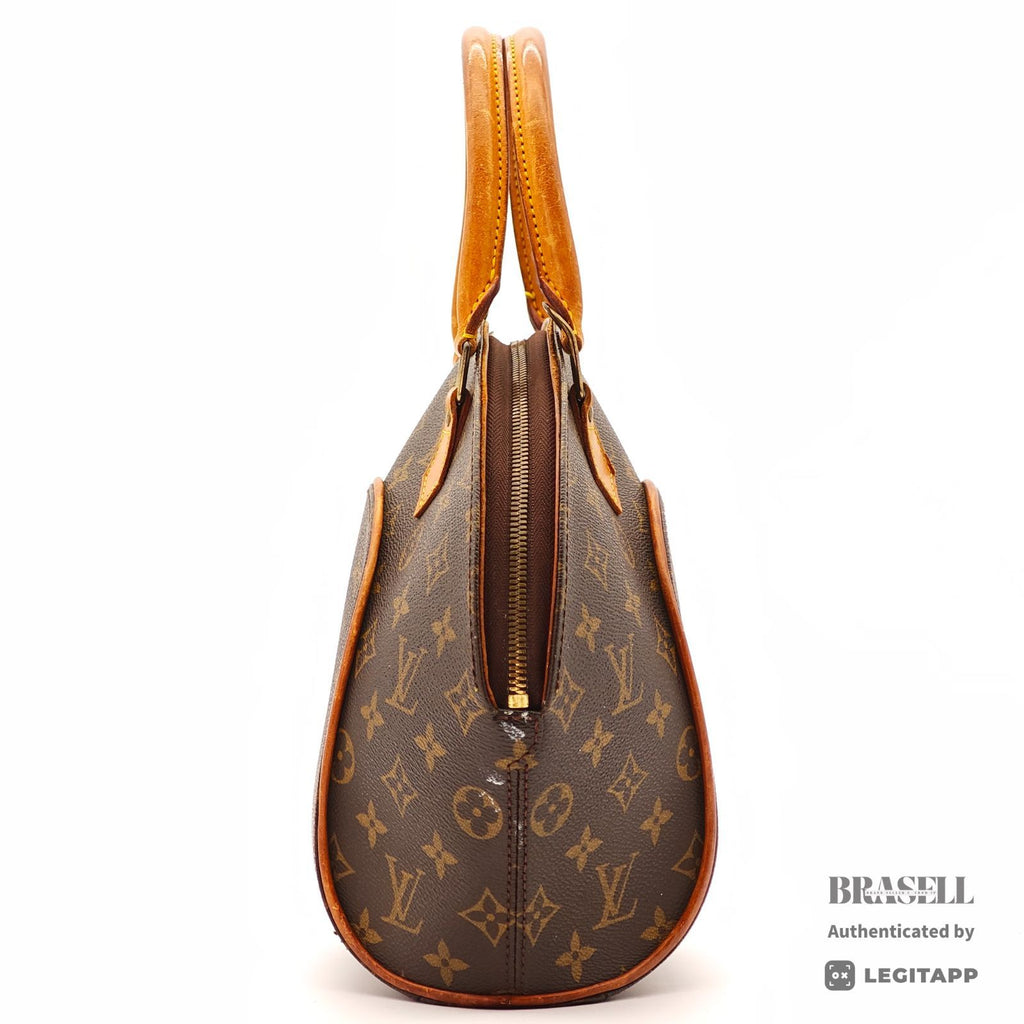 LOUIS VUITTON Ellipse PM M51127 Bag Handbag Brown Padlock Key 【ImportFeeFREE】