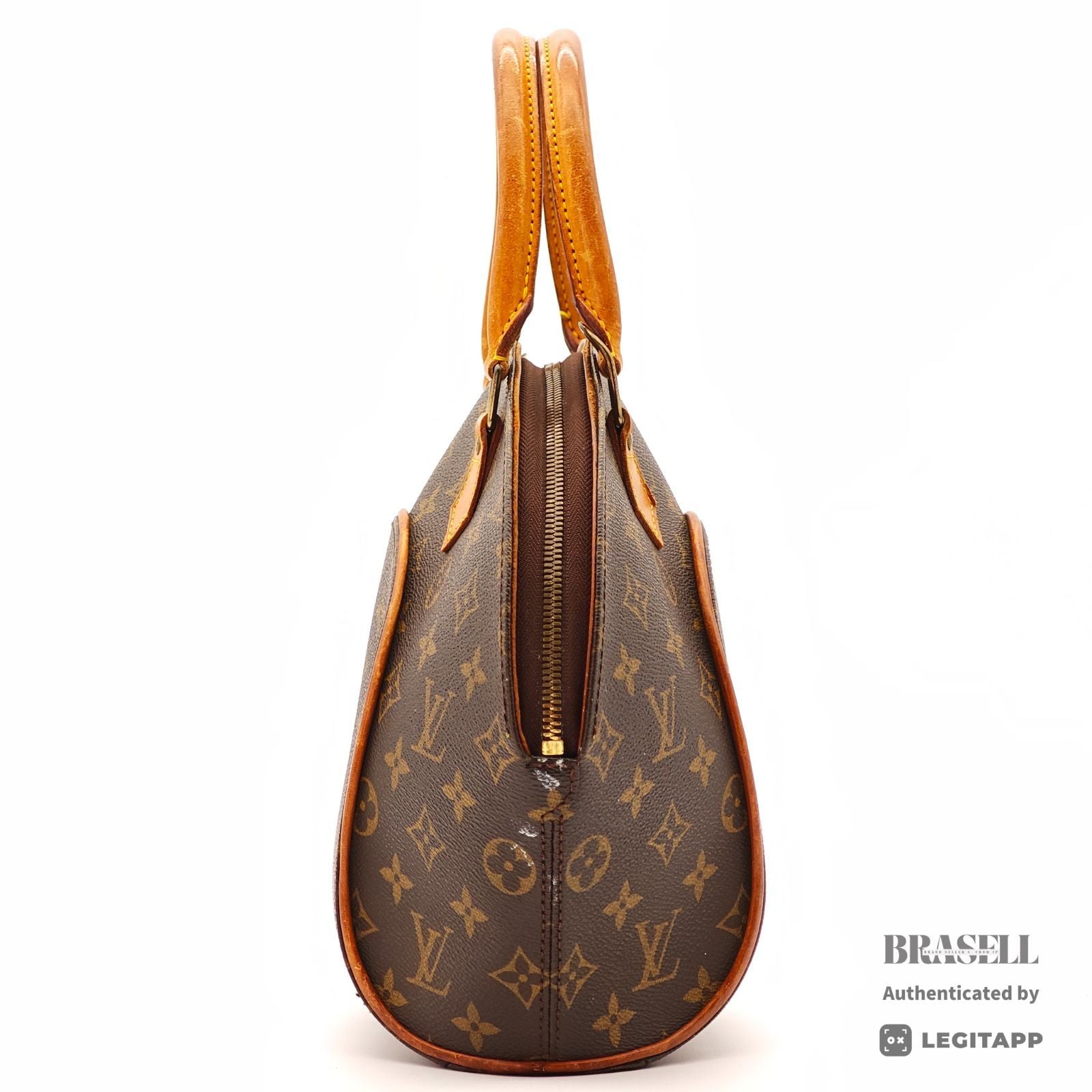 LOUIS VUITTON Ellipse PM M51127 Bag Handbag Brown Padlock Key 【ImportFeeFREE】
