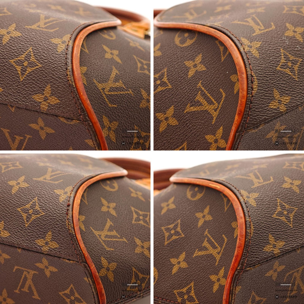 LOUIS VUITTON Ellipse PM M51127 Bag Handbag Brown Padlock Key 【ImportFeeFREE】