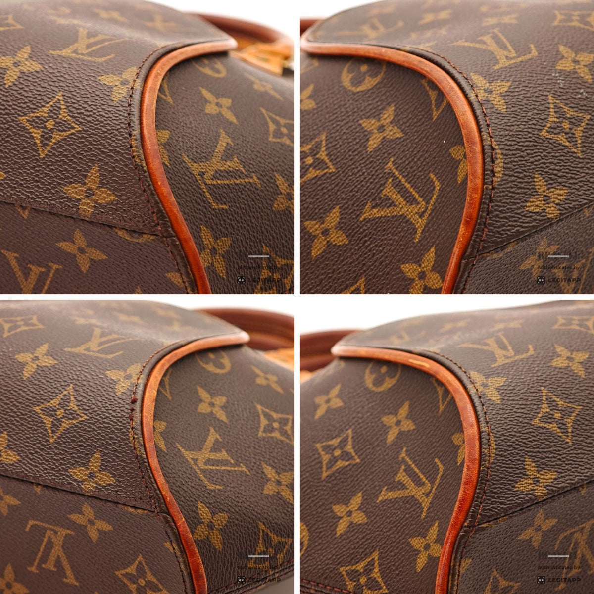 LOUIS VUITTON Ellipse PM M51127 Bag Handbag Brown Padlock Key 【ImportFeeFREE】