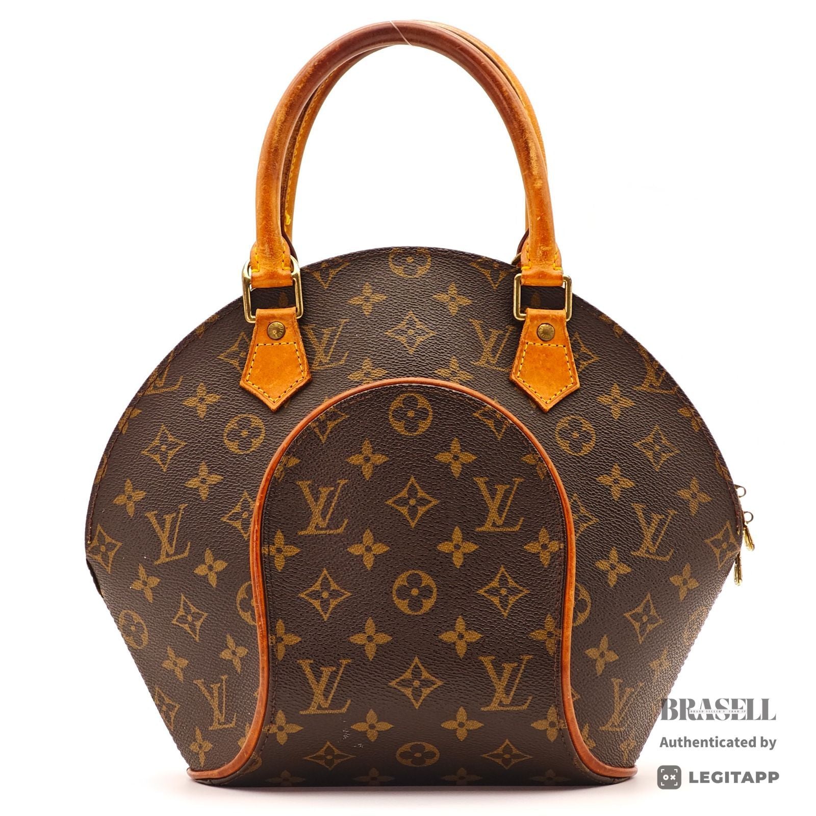 LOUIS VUITTON Ellipse PM M51127 Bag Handbag Brown Padlock Key 【ImportFeeFREE】