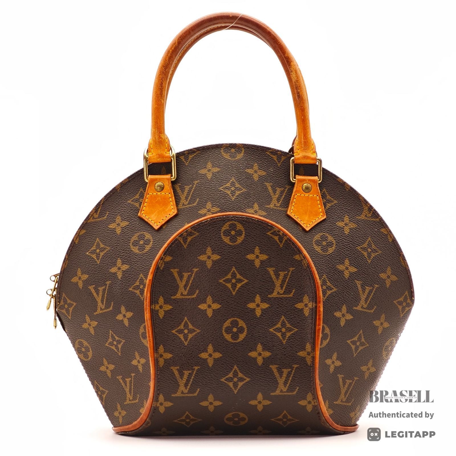 LOUIS VUITTON Ellipse PM M51127 Bag Handbag Brown Padlock Key 【ImportFeeFREE】