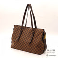 LOUIS VUITTON Damier Ebene Chelsea Tote Bag N51119 Brown【ImportFeeFREE】