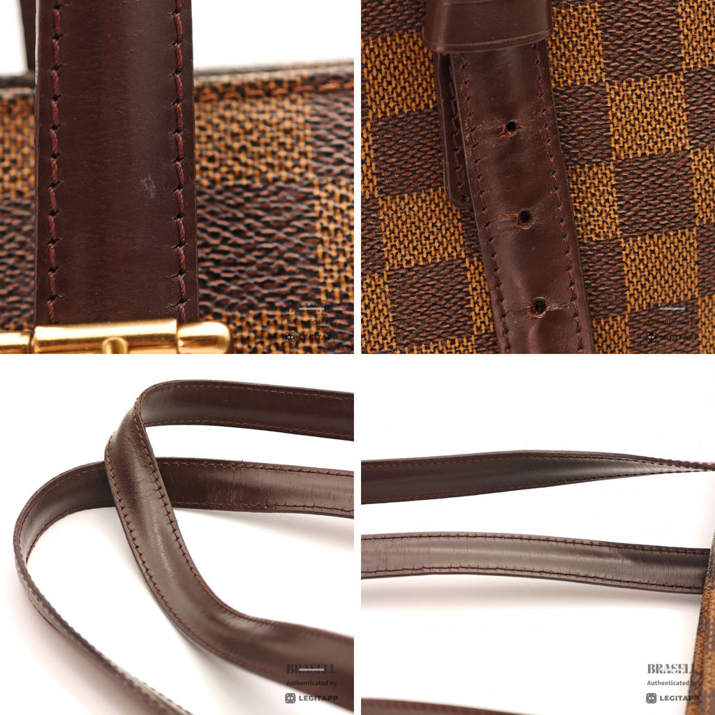 LOUIS VUITTON Damier Ebene Chelsea Tote Bag N51119 Brown【ImportFeeFREE】