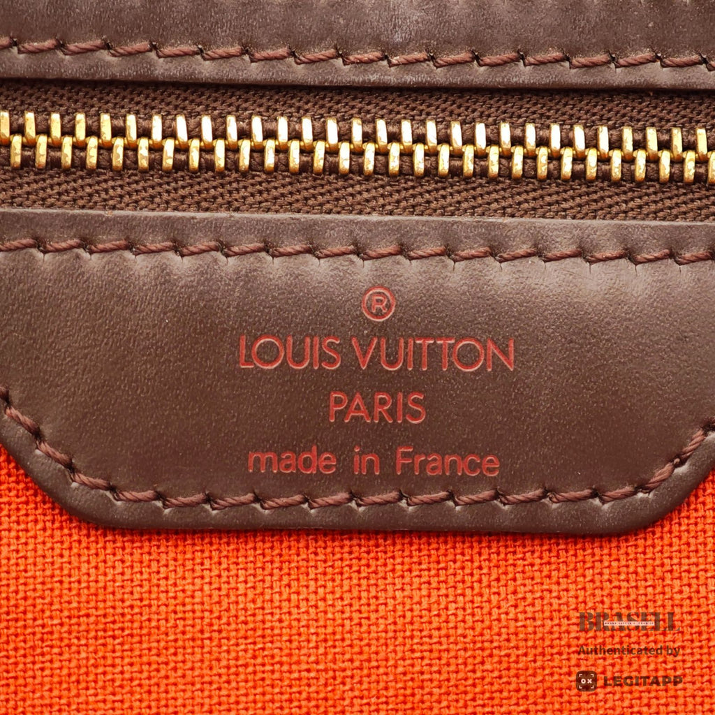 LOUIS VUITTON Damier Ebene Chelsea Tote Bag N51119 Brown【ImportFeeFREE】