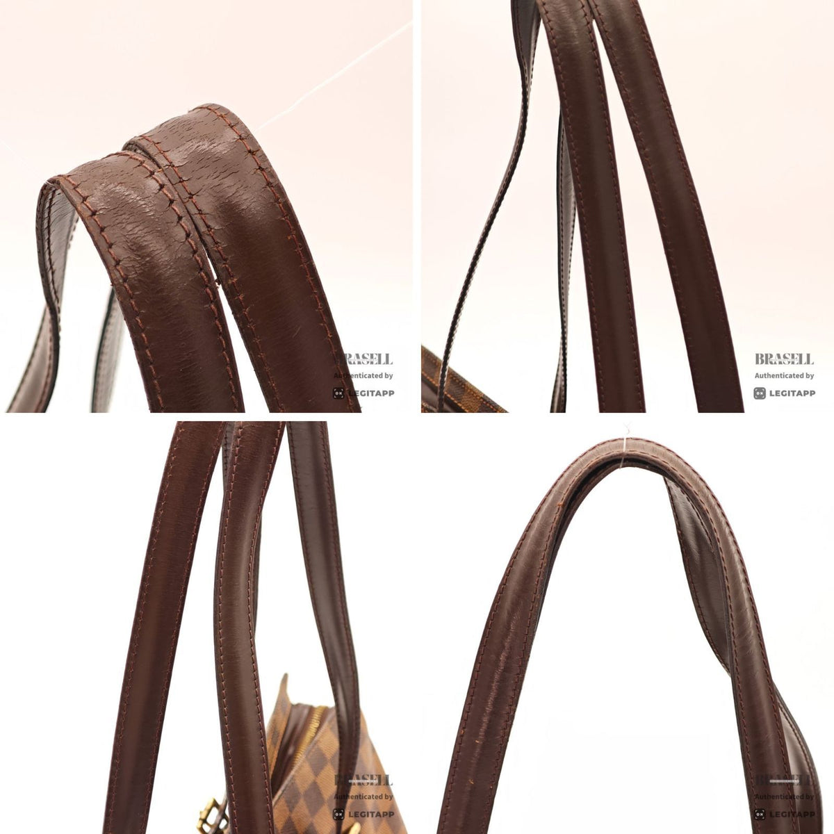 LOUIS VUITTON Damier Ebene Chelsea Tote Bag N51119 Brown【ImportFeeFREE】