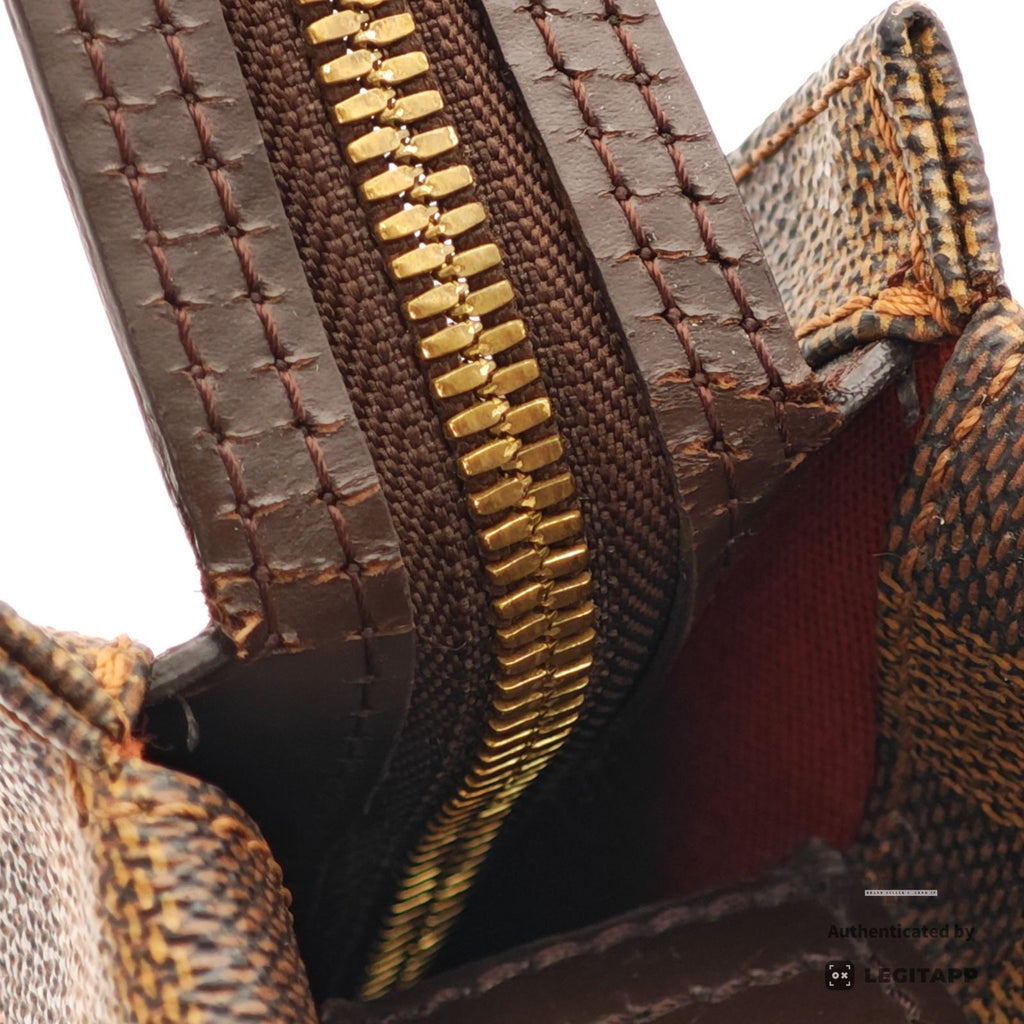 LOUIS VUITTON Damier Ebene Chelsea Tote Bag N51119 Brown【ImportFeeFREE】
