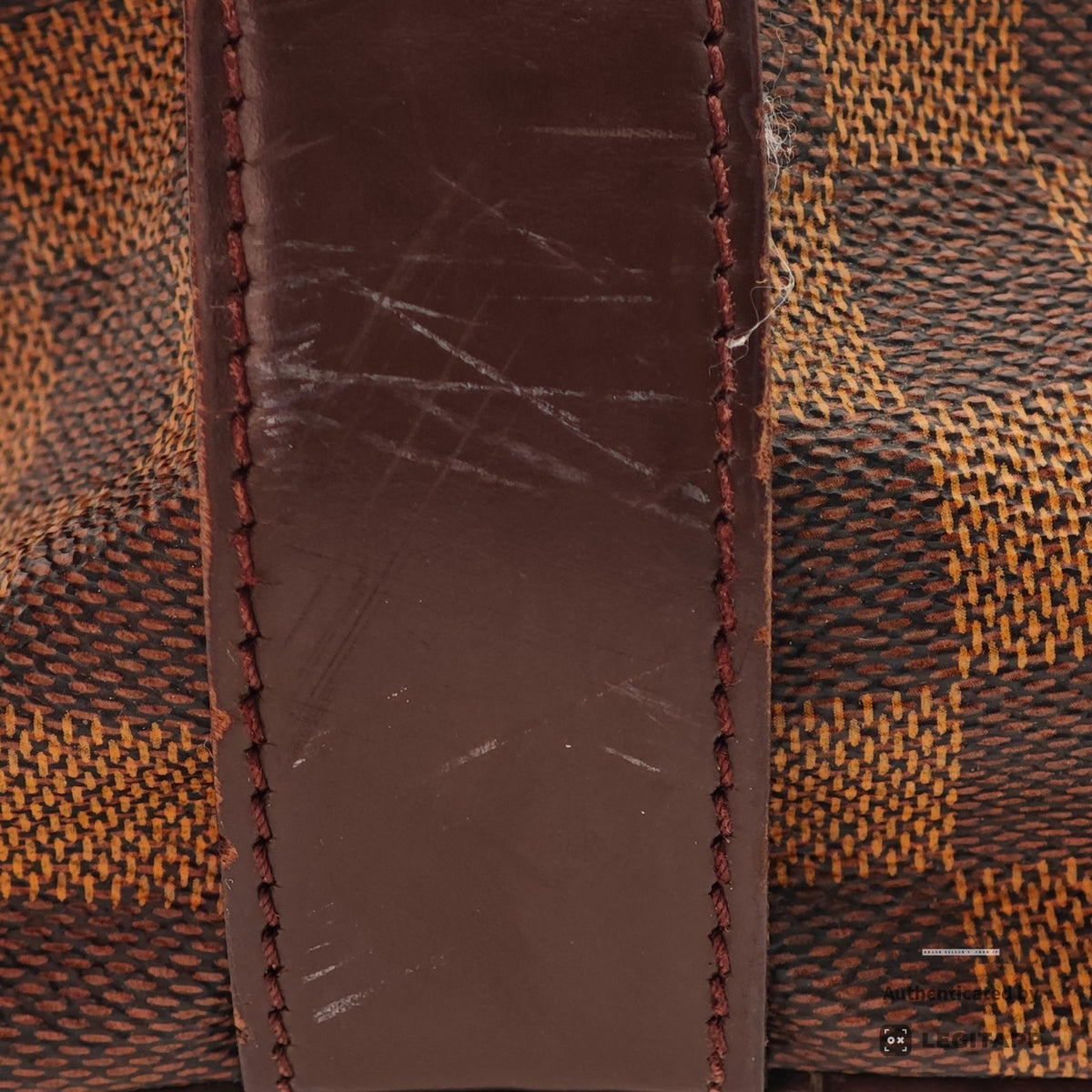 LOUIS VUITTON Damier Ebene Chelsea Tote Bag N51119 Brown【ImportFeeFREE】