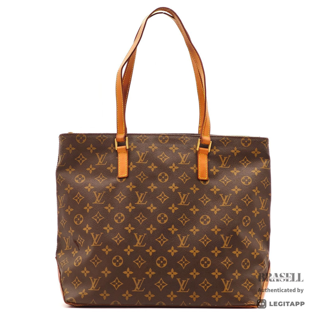 LOUIS VUITTON Monogram Cabas Alto M51152 Tote Bag Brown【ImportFeeFREE】