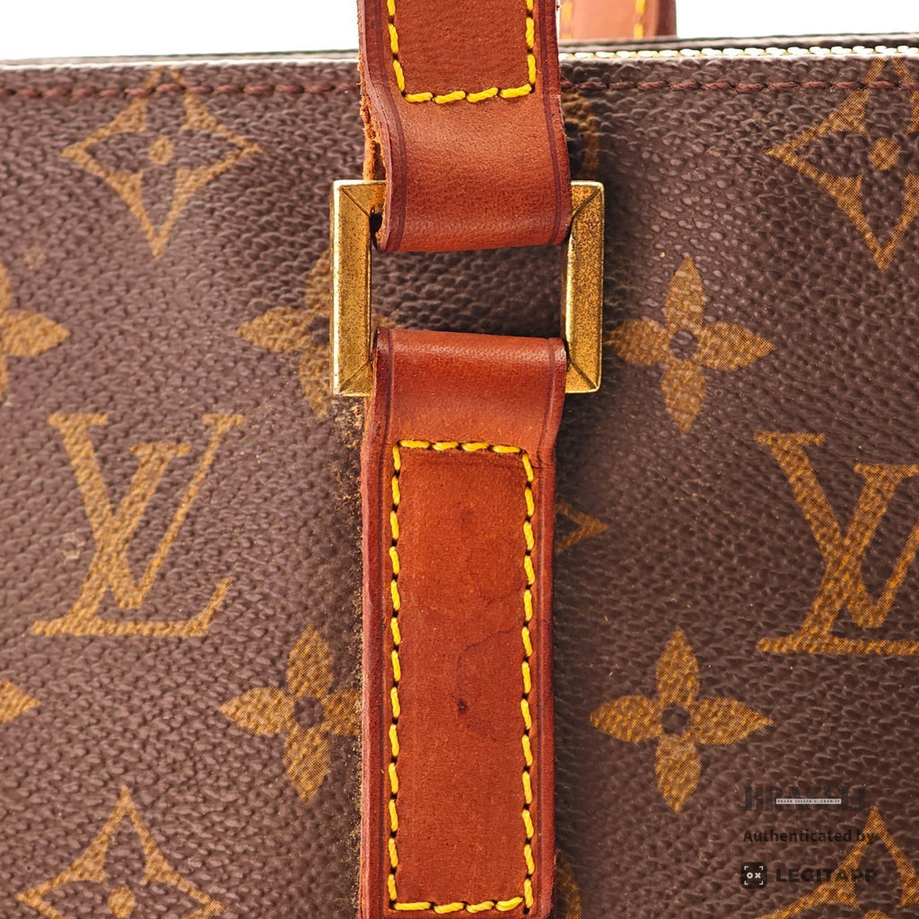 LOUIS VUITTON Monogram Cabas Alto M51152 Tote Bag Brown【ImportFeeFREE】