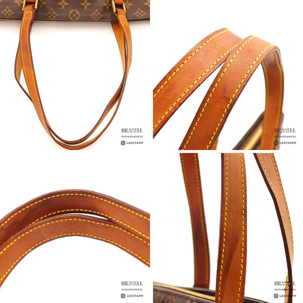 LOUIS VUITTON Monogram Cabas Alto M51152 Tote Bag Brown【ImportFeeFREE】