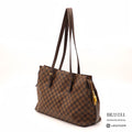 LOUIS VUITTON Damier Ebene Chelsea Tote Bag N51119 Brown 【ImportFeeFREE】