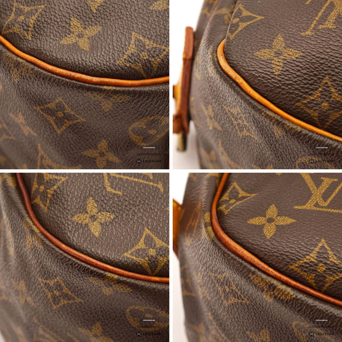 LOUIS VUITTON Monogram Saumur 35 M42254 Shoulder Bag Brown【ImportFeeFREE】