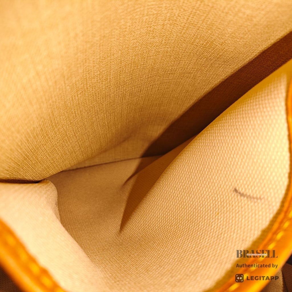 LOUIS VUITTON Monogram Deauville M47270 Handbag Brown Unisex【ImportFeeFREE】