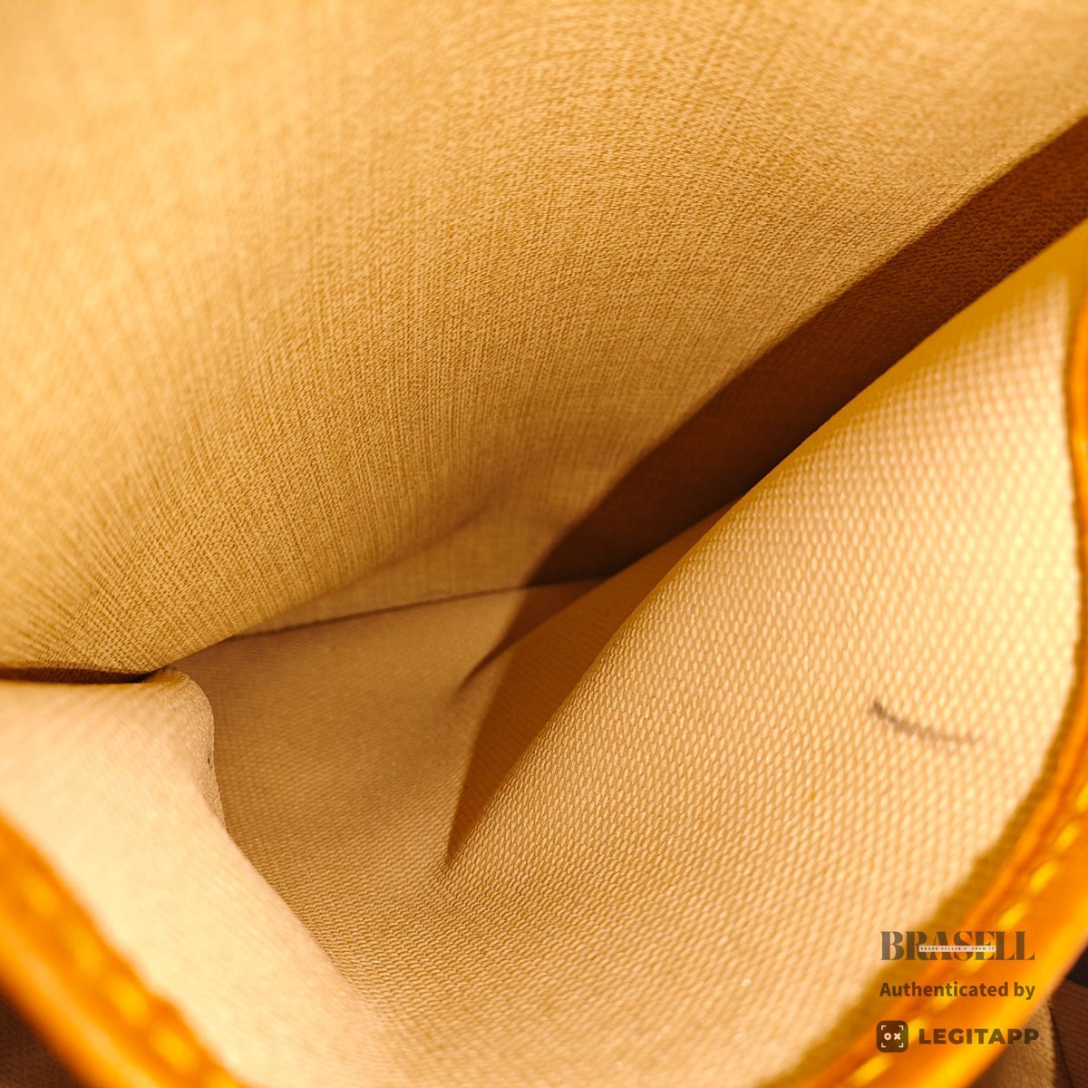 LOUIS VUITTON Monogram Deauville M47270 Handbag Brown Unisex【ImportFeeFREE】