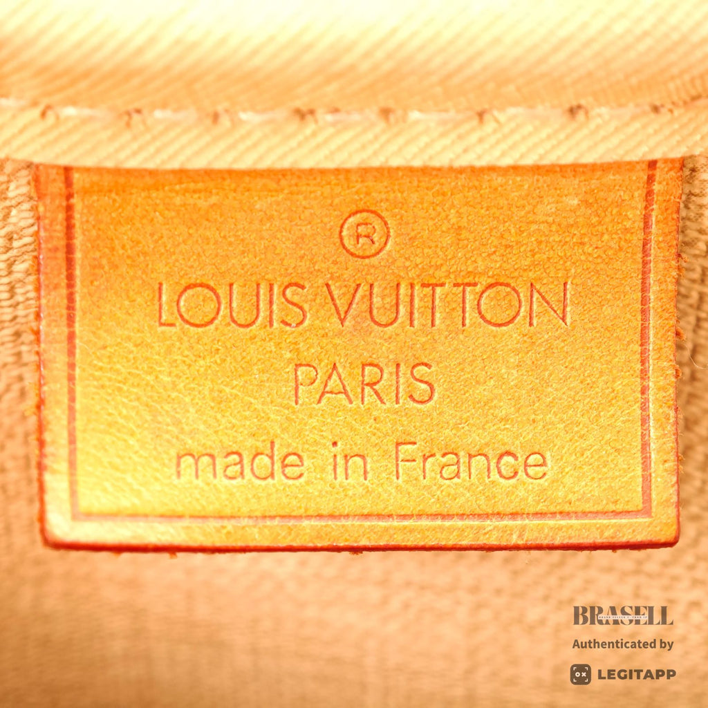 LOUIS VUITTON Monogram Deauville M47270 Handbag Brown Unisex【ImportFeeFREE】